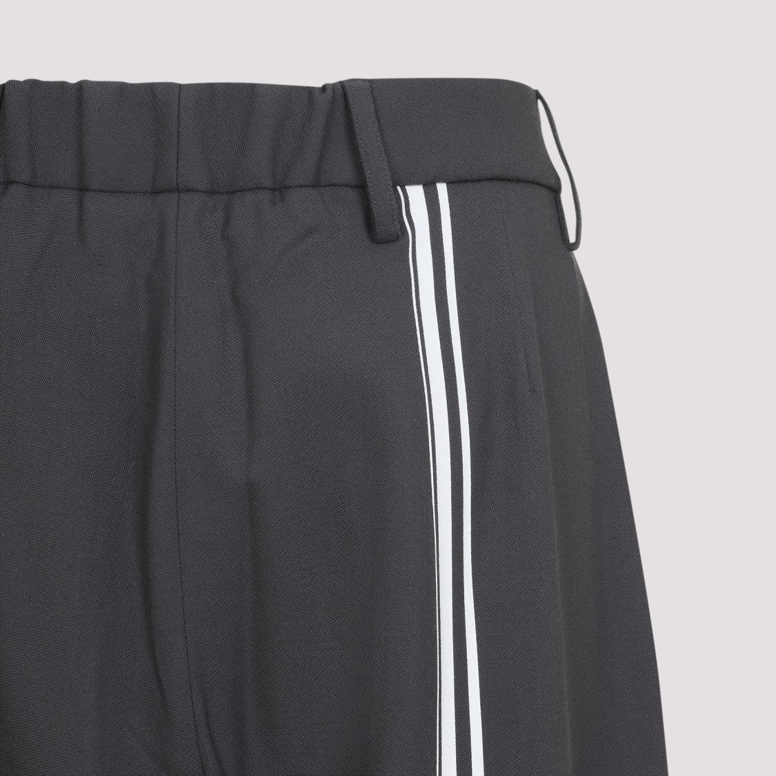 Mordecai Concrete Grey Virgin Wool Sartorial Trousers