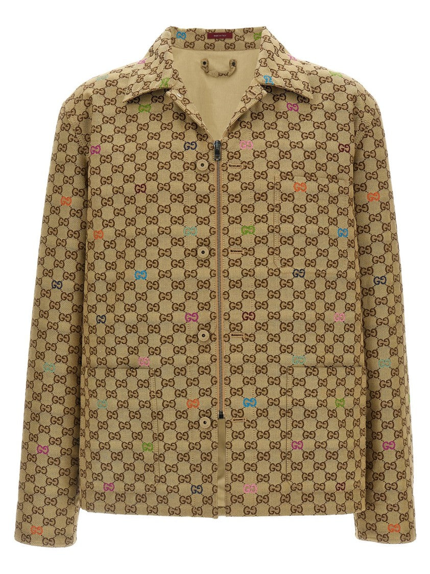 Gucci Multicolor Fil Coupe Jacket