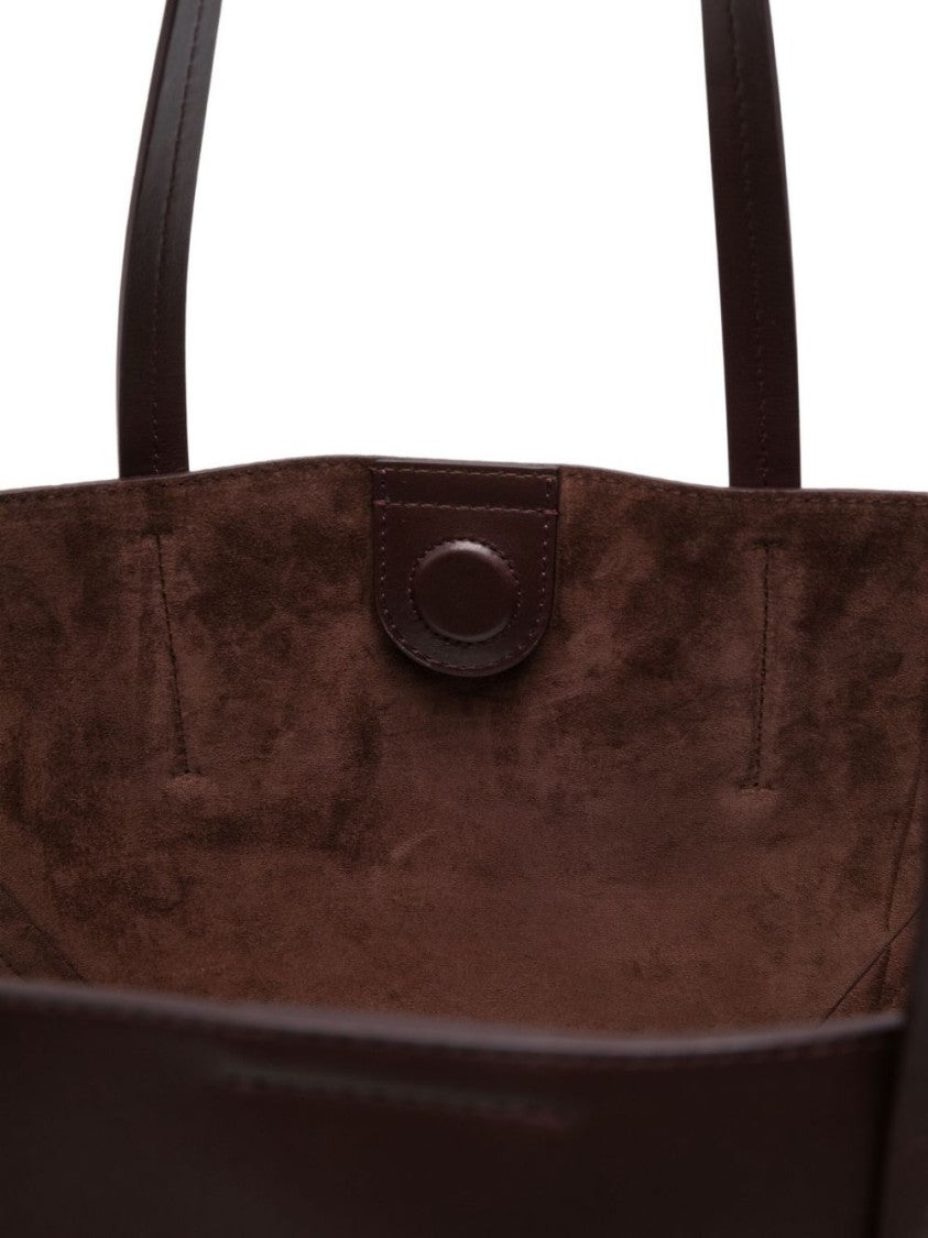 Brunello Cucinelli Geometric Structured Tote Bag With Detachable Pouch