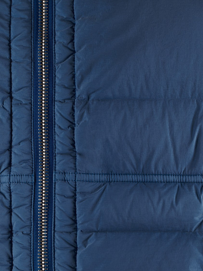 Stone Island Sleeveless Padded Vest With High Collar