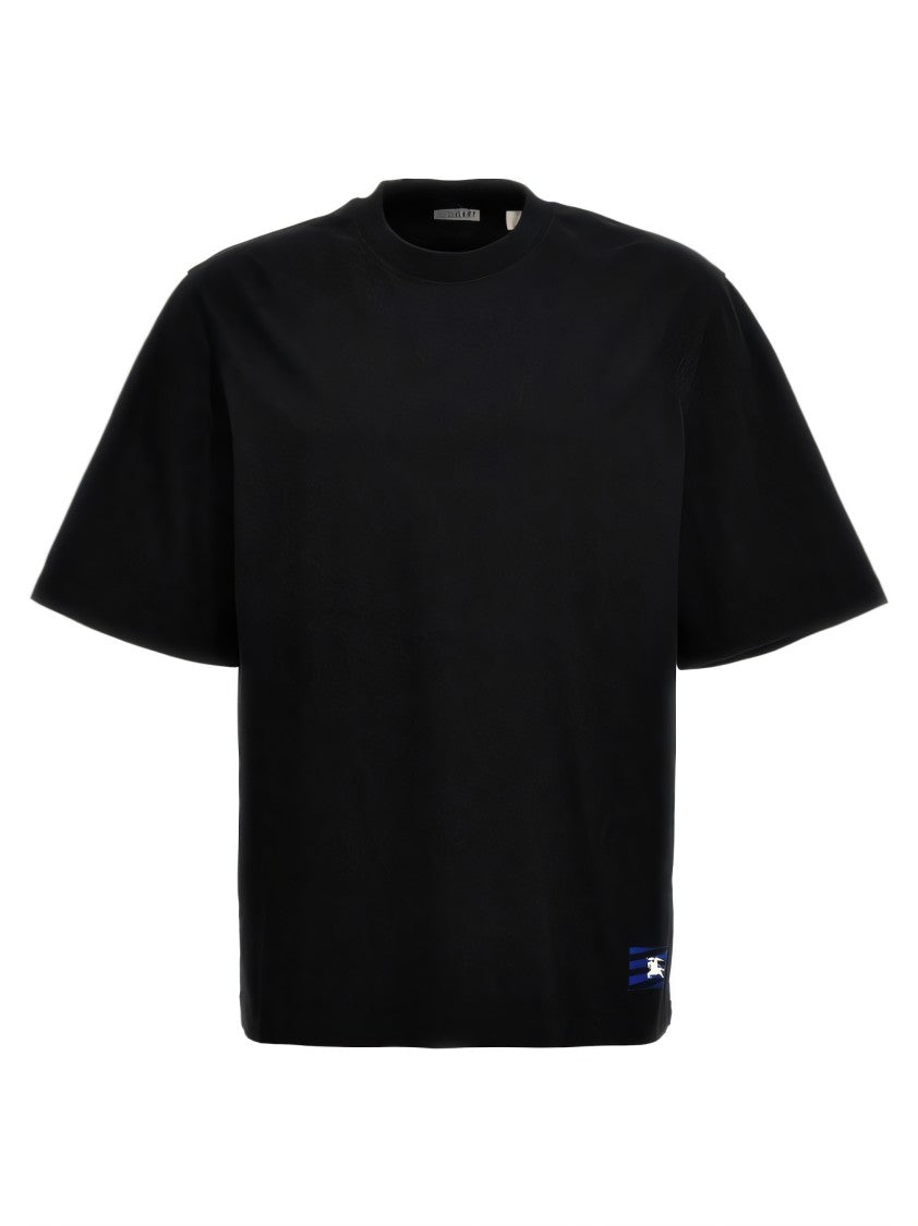 Burberry Relaxed-Fit Black Cotton T-Shirt