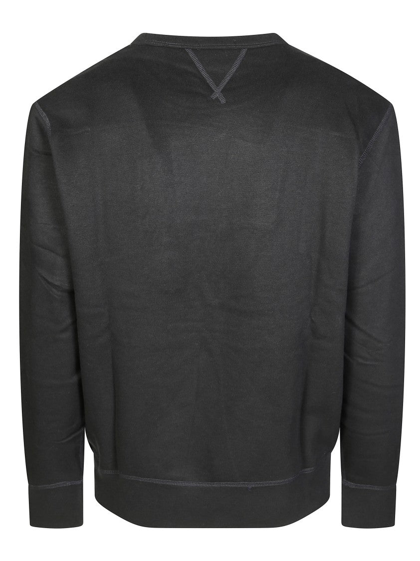 Polo Ralph Lauren Classic Crewneck Sweatshirt With Ribbed Details