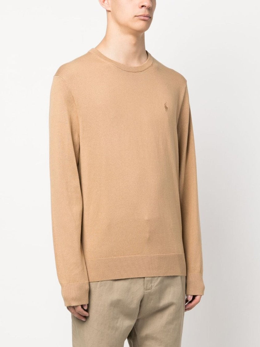 Polo Ralph Lauren Relaxed Fit Crew Neck Cotton Sweater