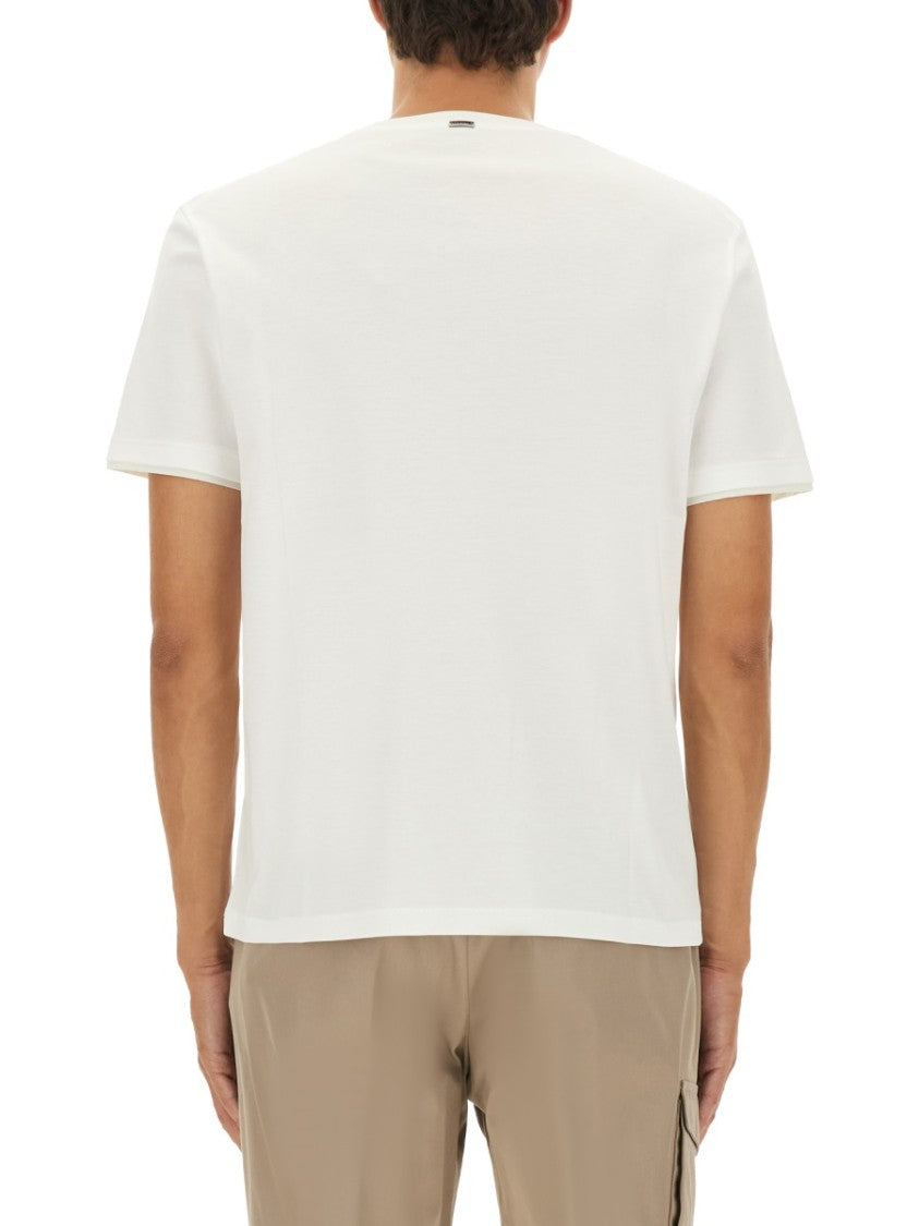 Herno Essential White Cotton T-Shirt