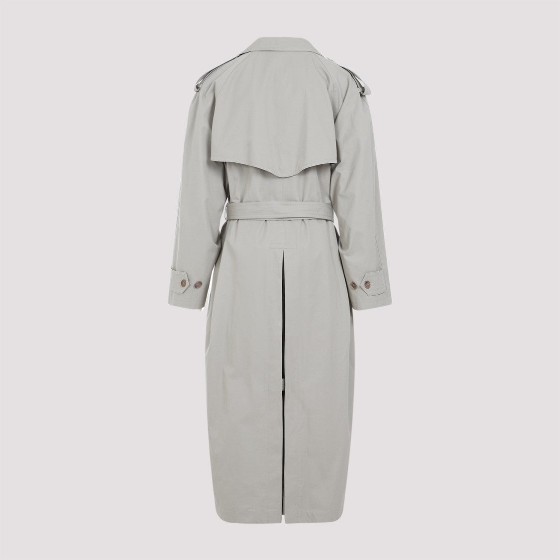 Balenciaga Military Beige Cotton Coat