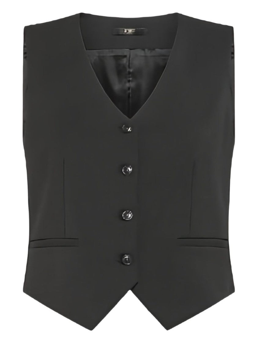 Seventy Sergio Tegon Tailored Wool Blend Sweater With V-Neckline