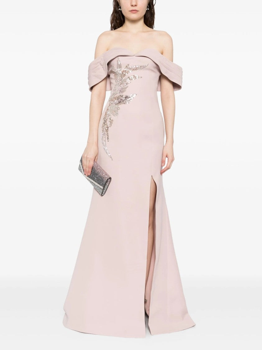 Saiid Kobeisy Embellished Long Dress