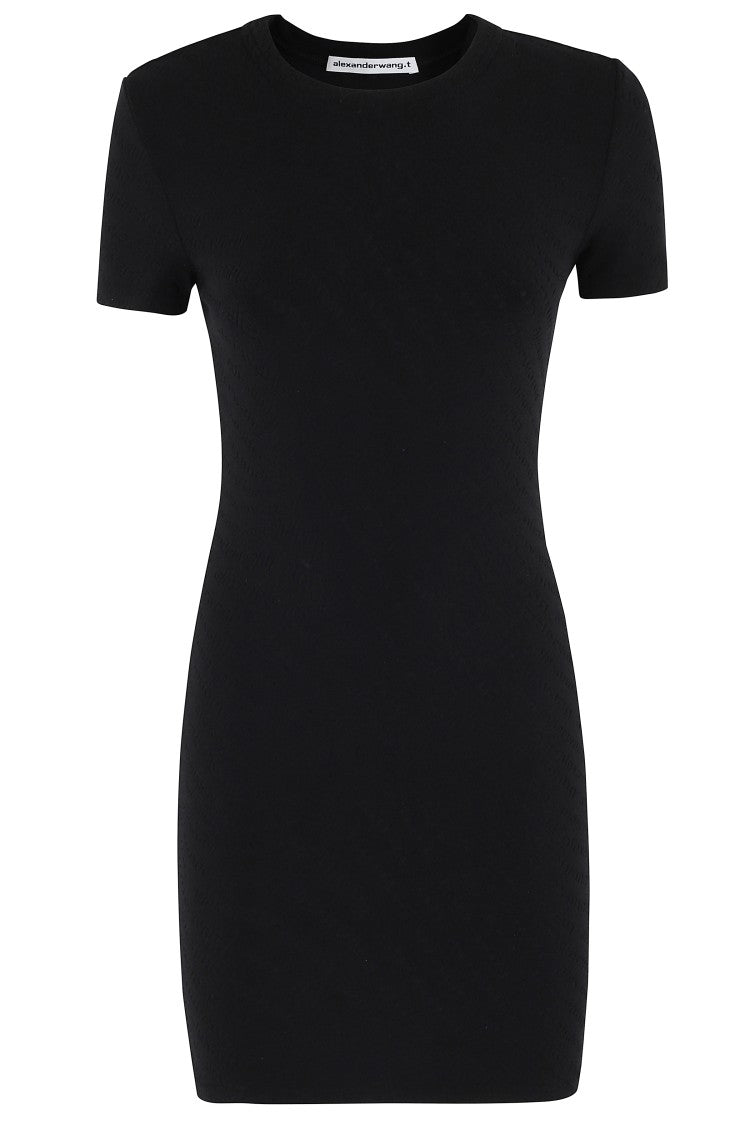 T By Alexander Wang Logo Dress