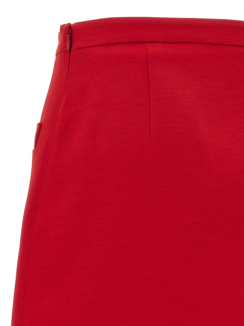 Valentino Garavani Crepe Couture Skirt