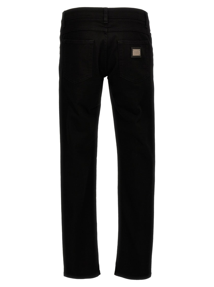 Dolce & Gabbana Classic 5-Pocket Stretch Denim Jeans