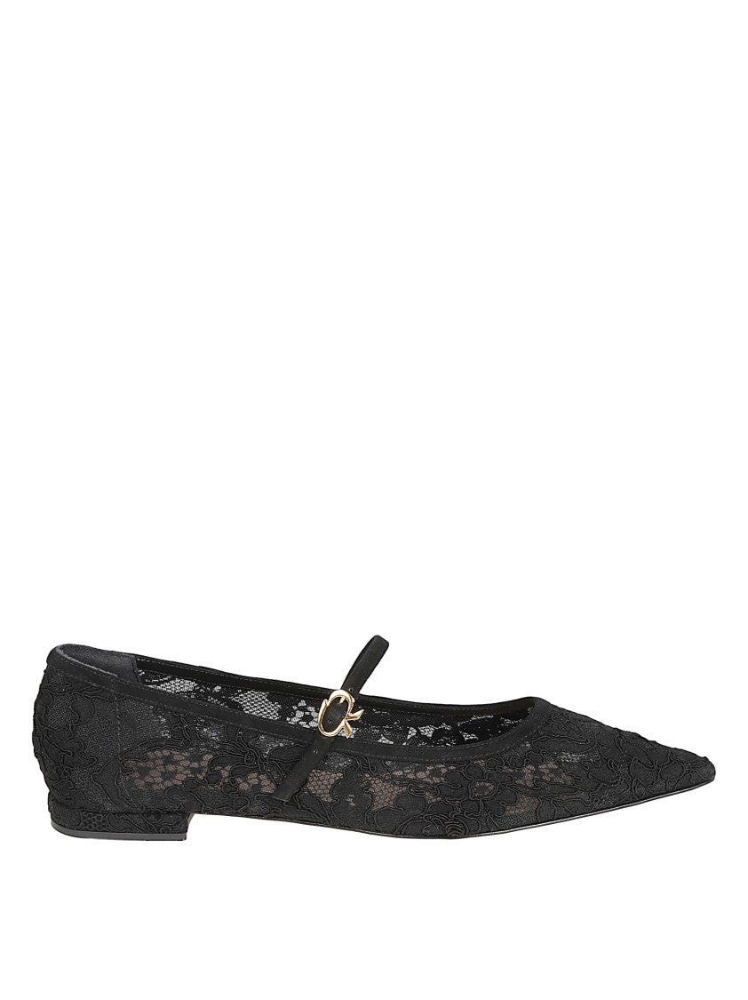 Gianvito Rossi Pointed Toe Flats