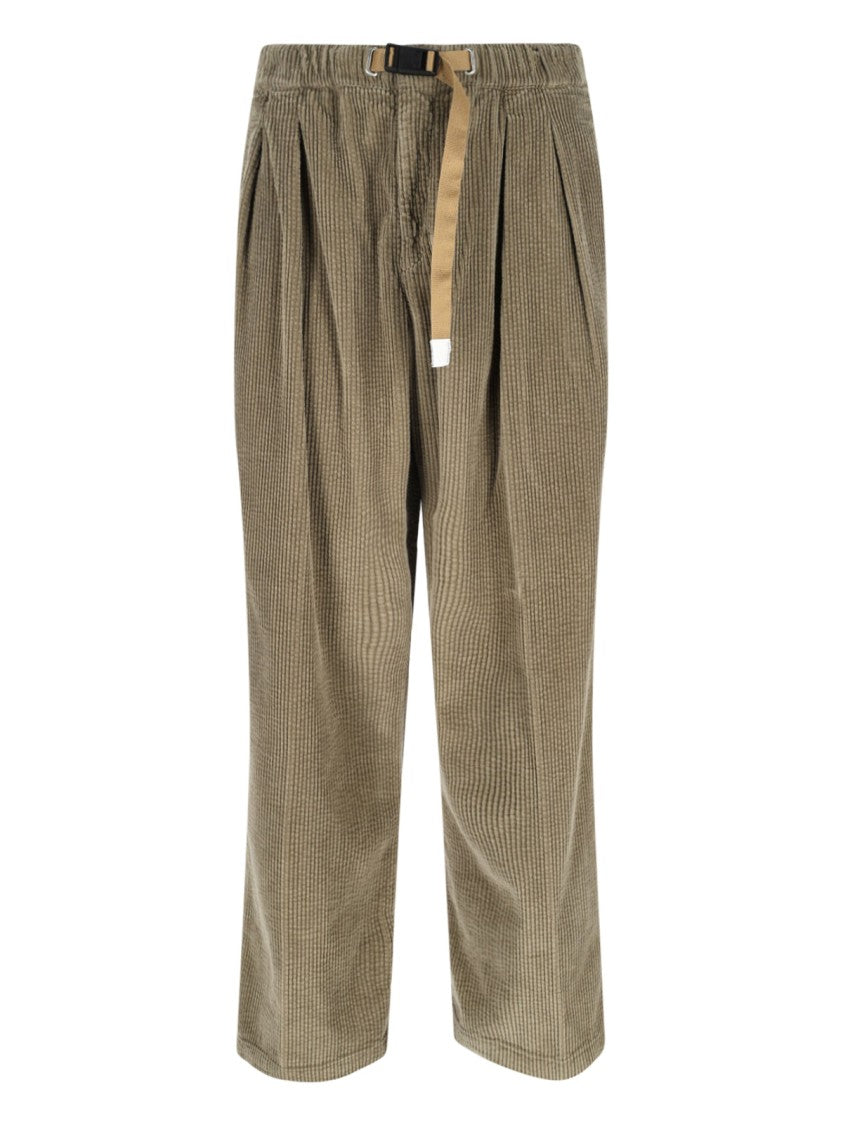 White Sand Corduroy Pants – Green