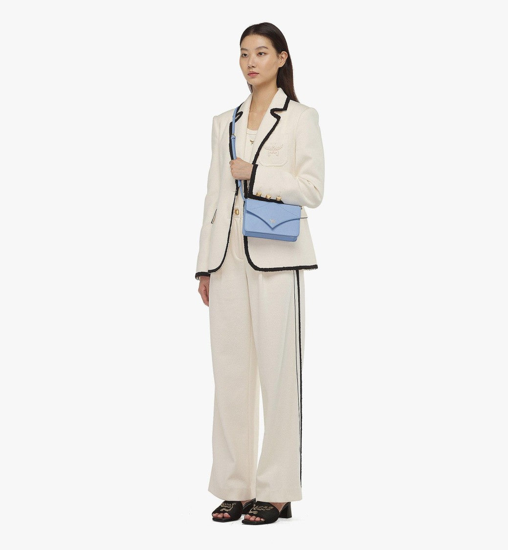 Mcm Mini Spanish Calf Leather Shoulder Bag