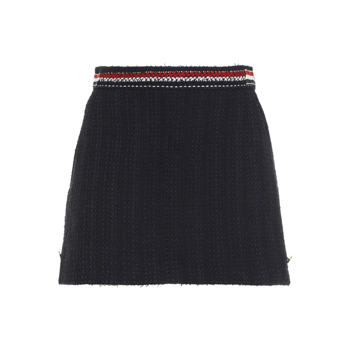 Thom Browne Thigh Length Side Tab Skirt