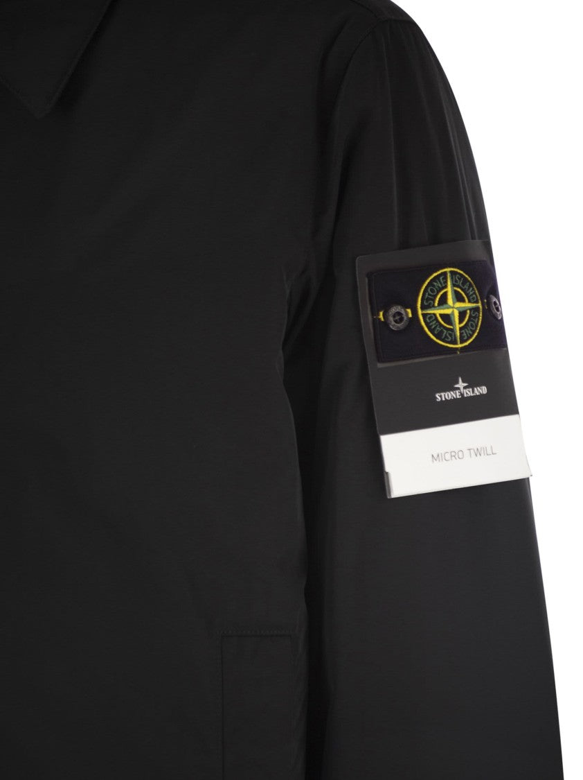 Stone Island Padded Car Coat With Anti-Drip