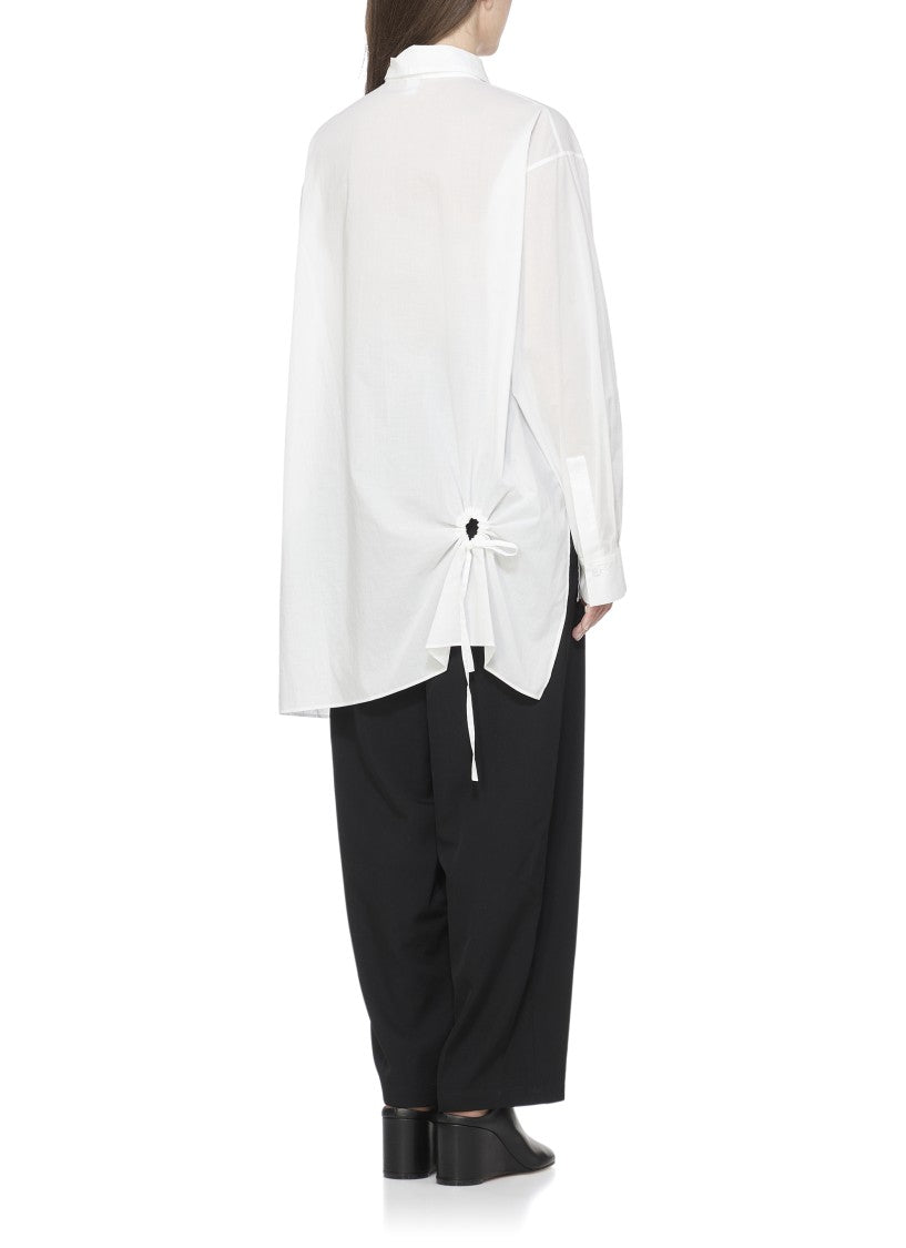 Y's White Cotton Shirt