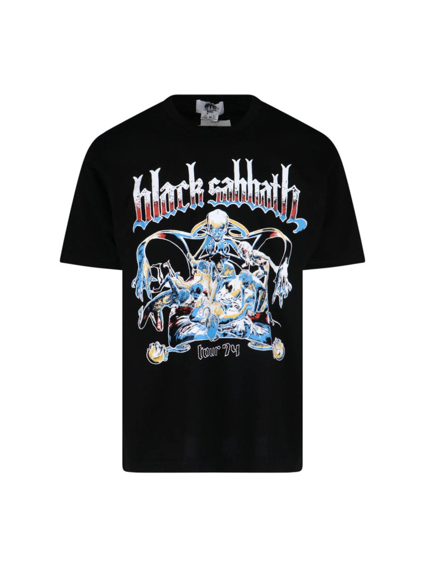 Junya Watanabe Black Sabbath' Graphic T-Shirt – Black