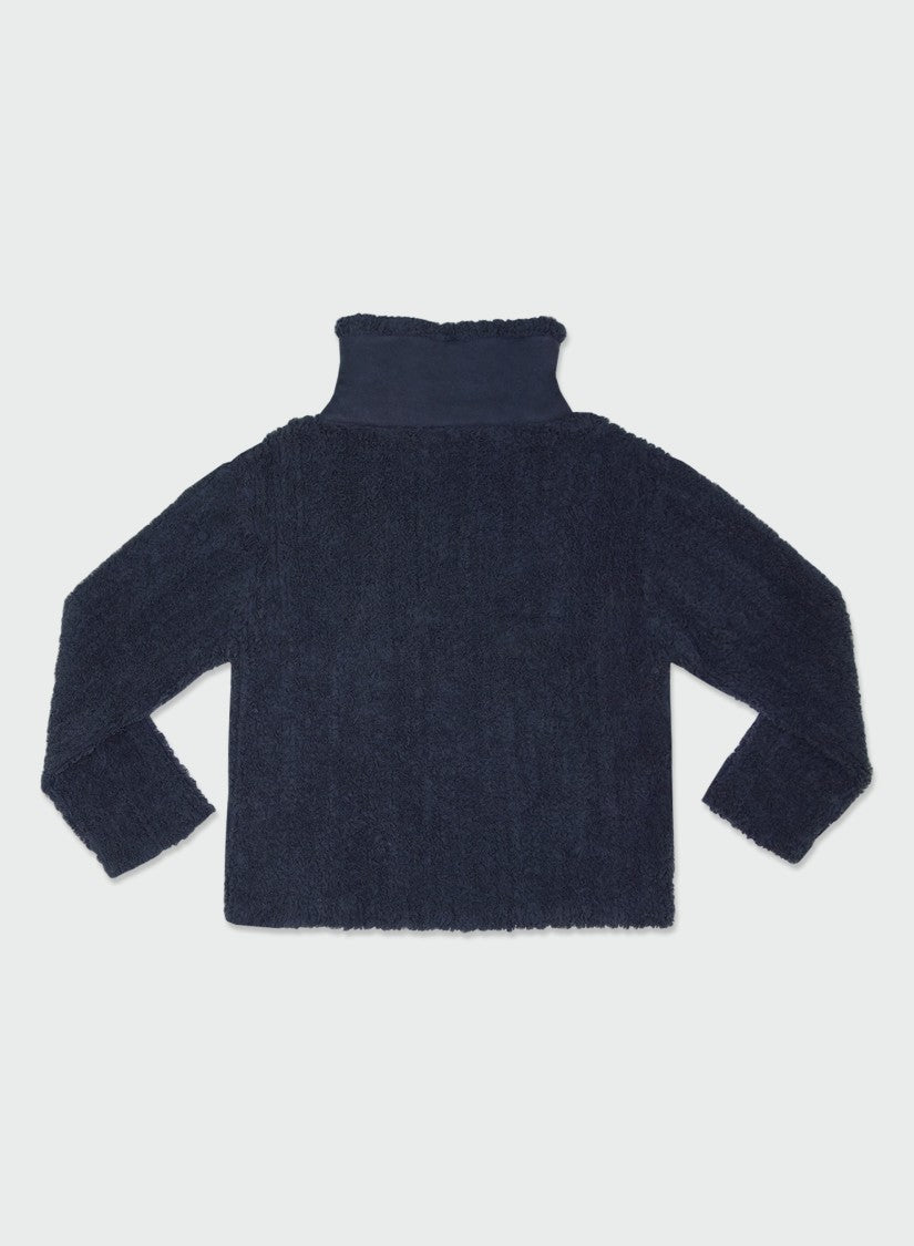 Craig Green Handmade Loopback Pullover With Half Zip Detail
