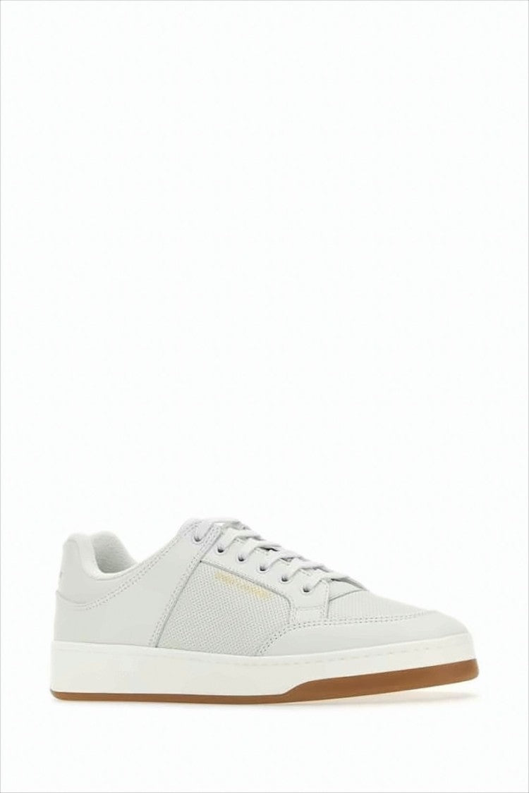 Saint Laurent Low-Top Sneakers With Smooth Calf Leather