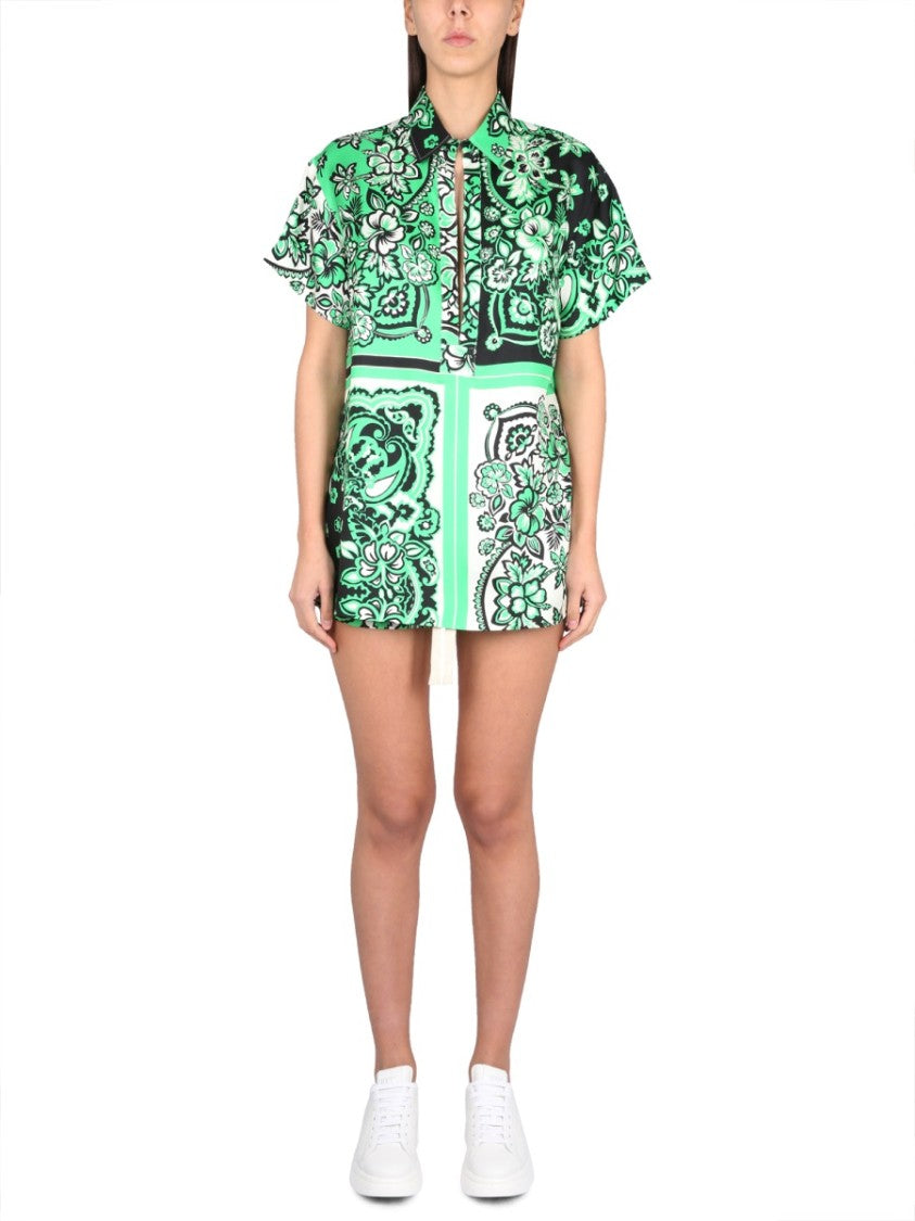 Red Valentino Carre' Bandana Shirt