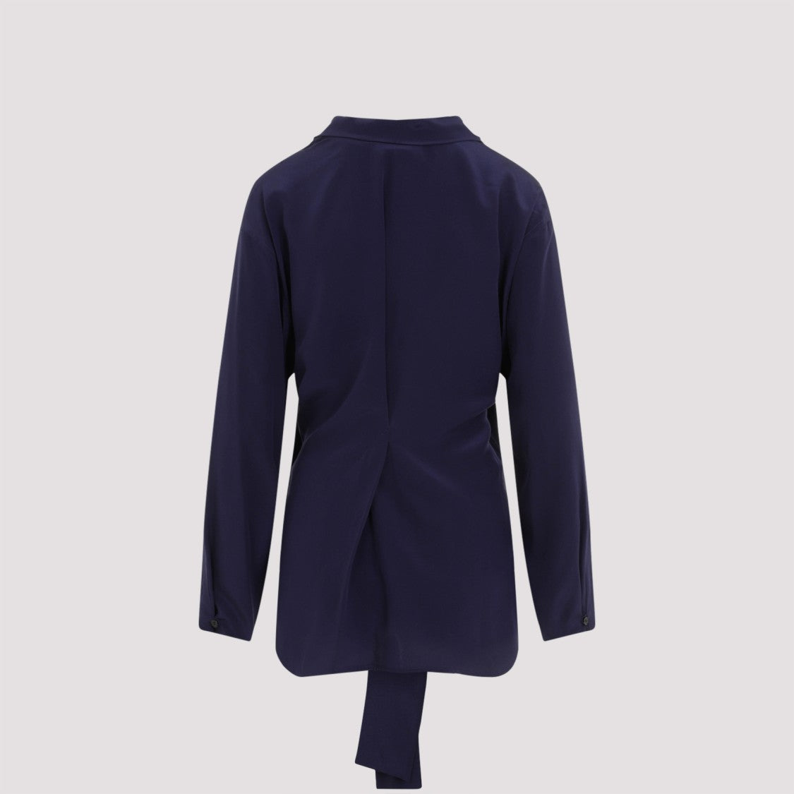 Victoria Beckham Silk Shirt With Tie Detail