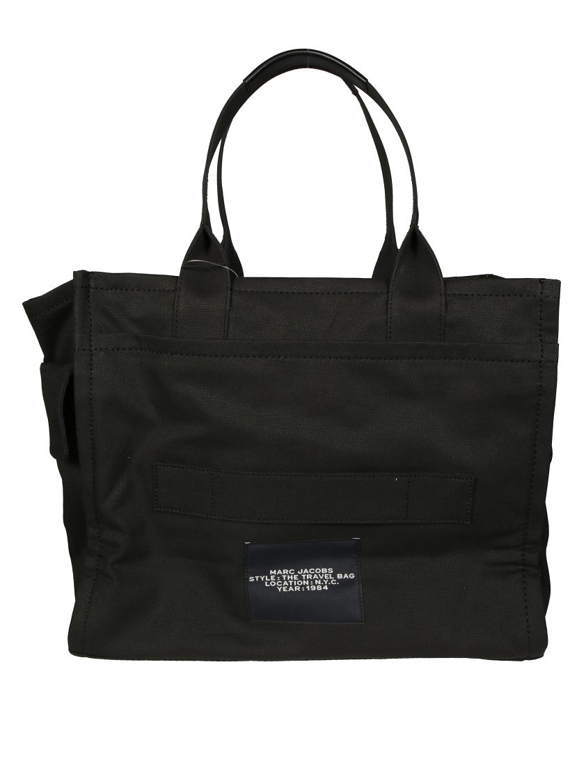 Marc Jacobs Rectangular Black Tote Bag With Detachable Shoulder Strap