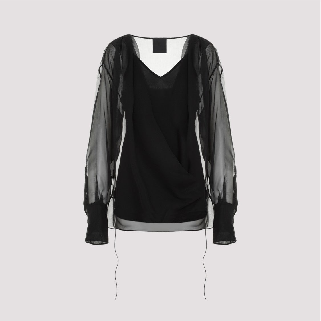 Givenchy Draped Shirt