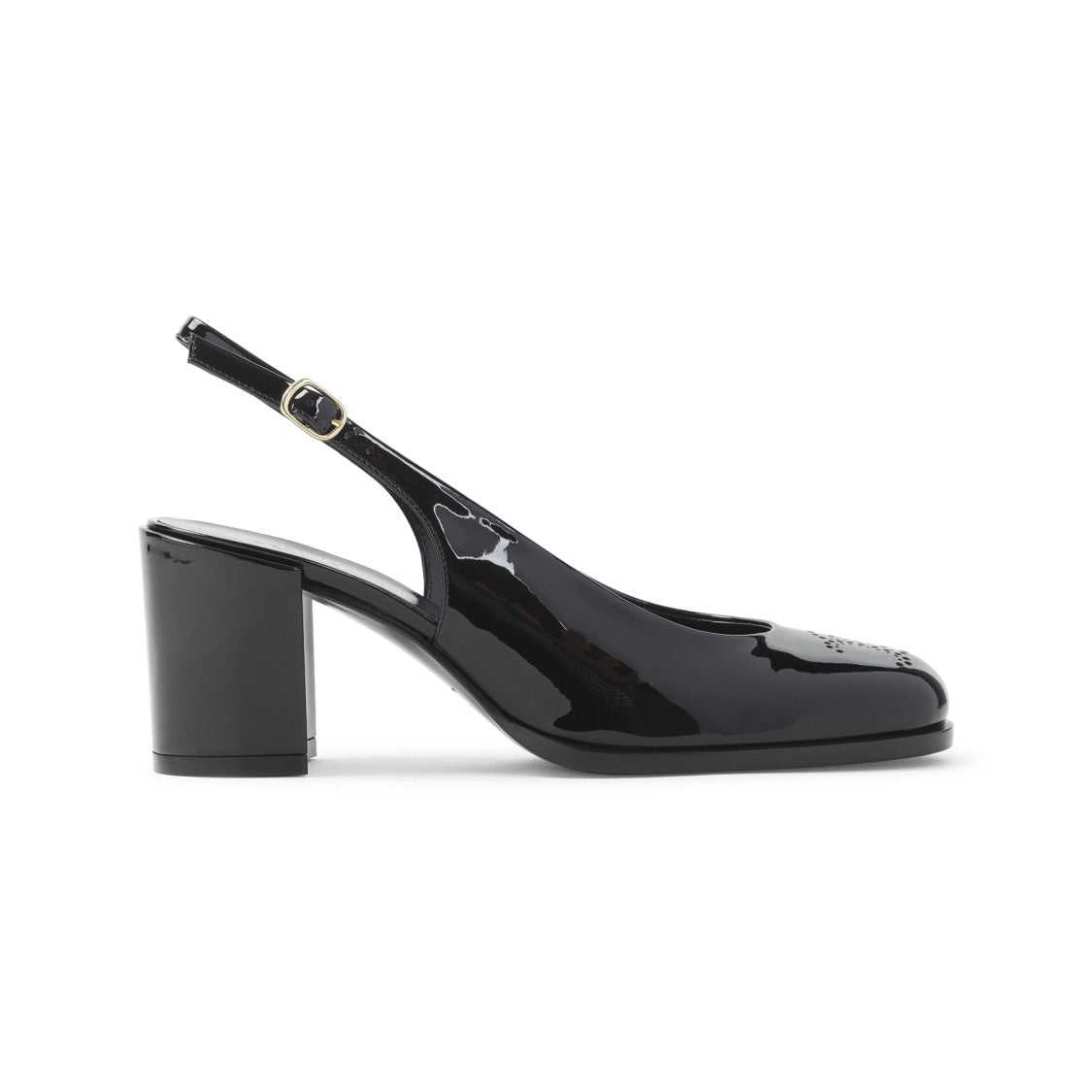 Celine Perforated Triomphe Slingback