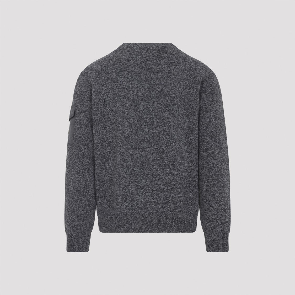Moncler Black Virgin Wool Pullover