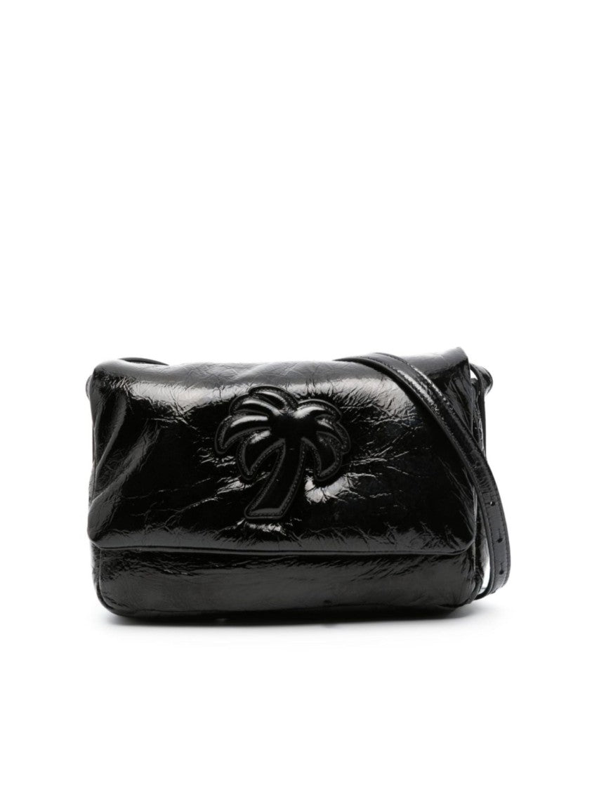 Palm Angels Soft Palm Bridge Logo Shoulder Bag
