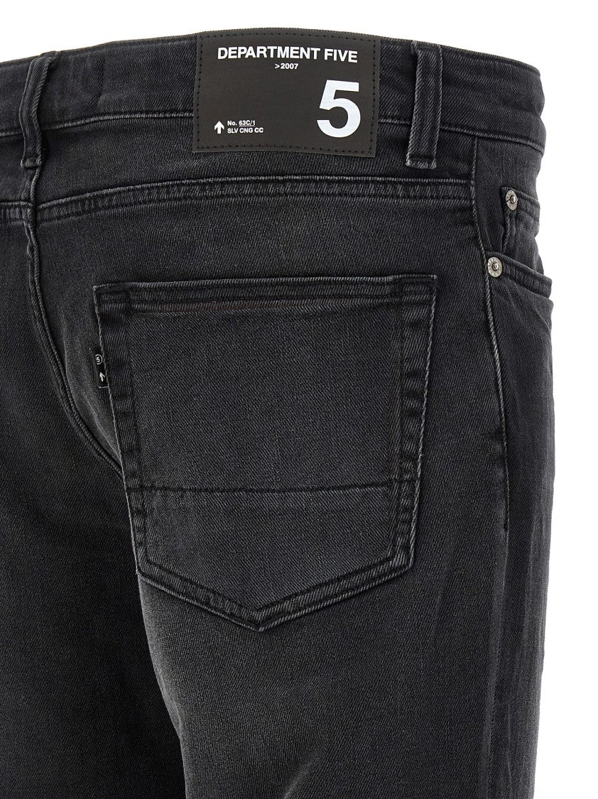 Department Five Stretch Cotton Denim Jeans With Straight Leg