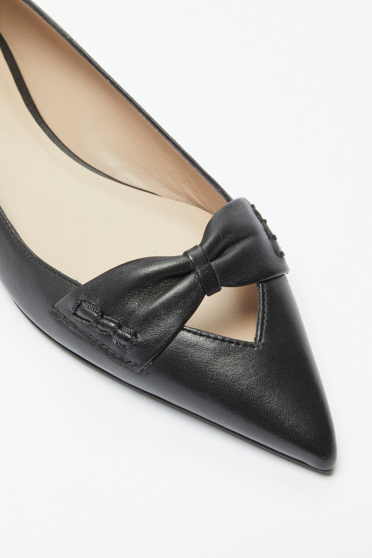 N°21 Leather Ballerinas