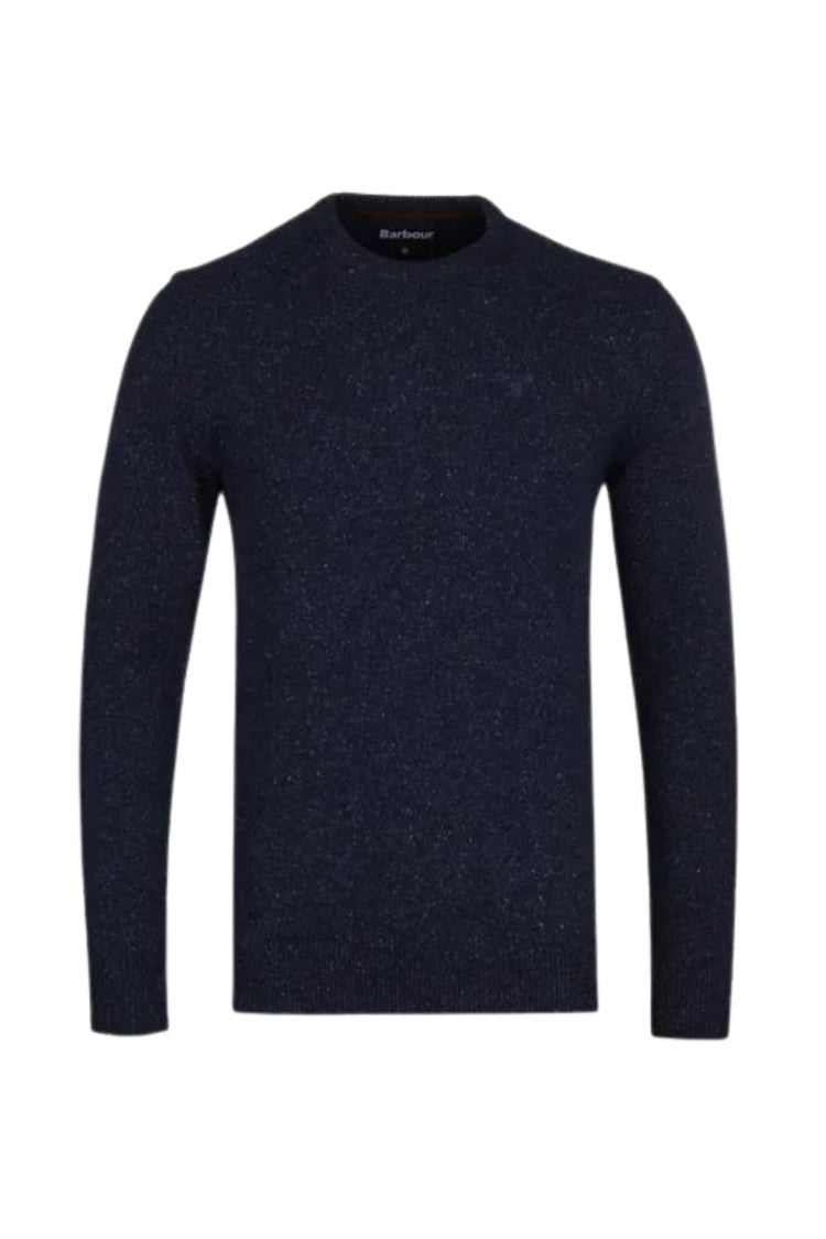 Barbour Textured Knit Crew Neck Sweater