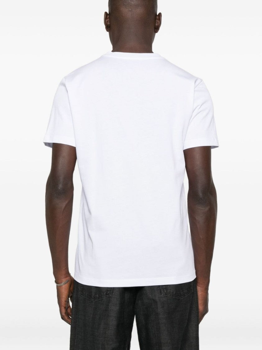 John Richmond Classic White T-Shirt With Minimalist Design