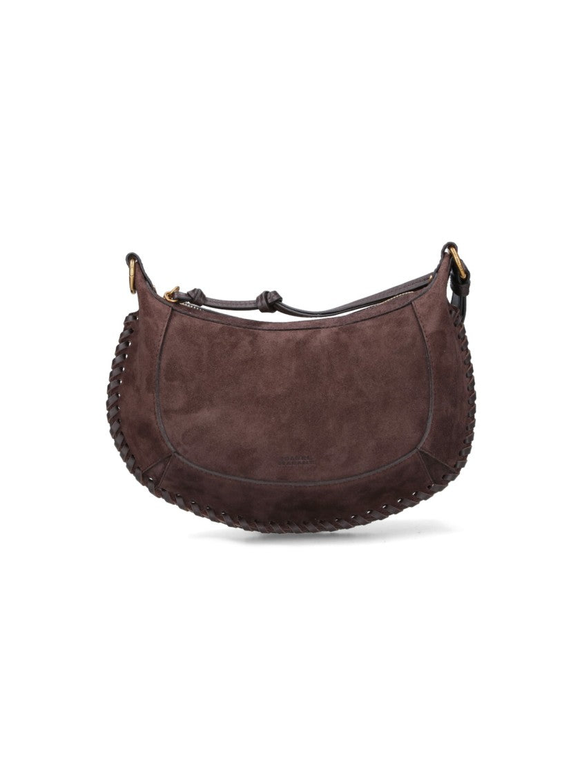 Isabel Marant Small "Oskan Moon" Shoulder Bag – Brown