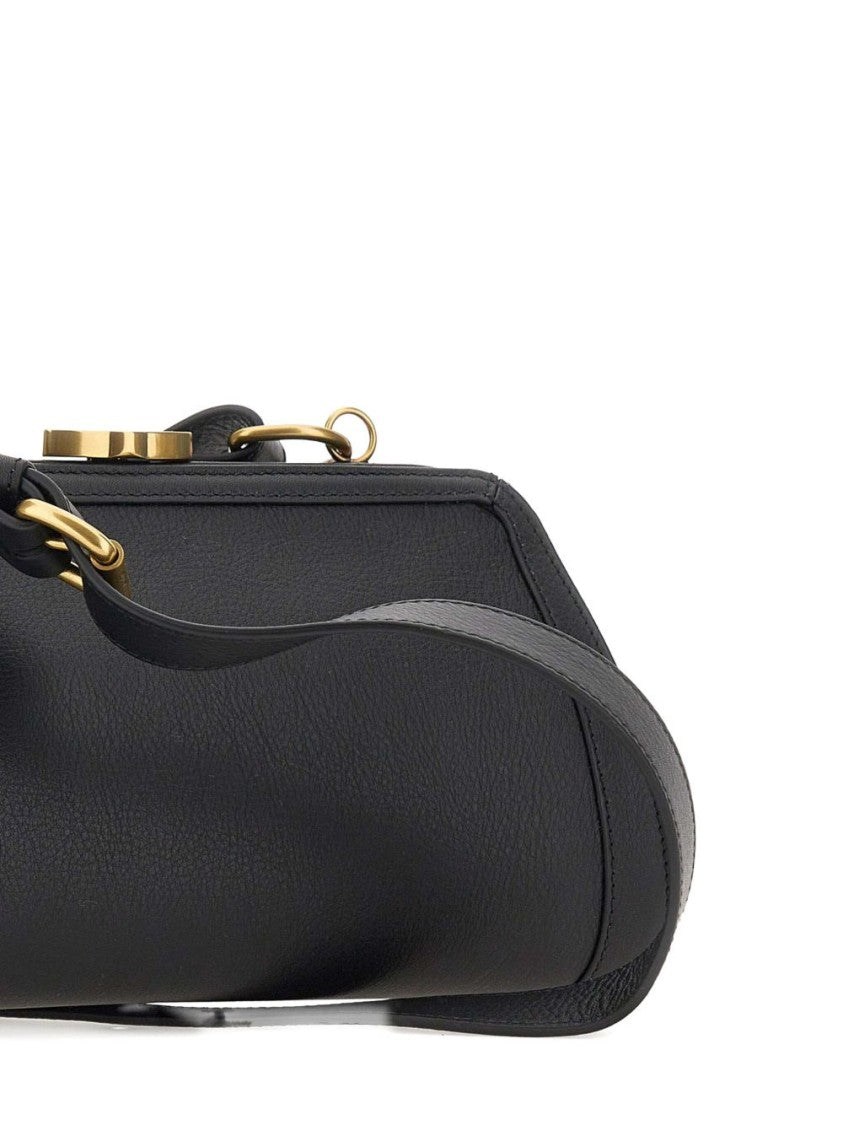 Vivienne Westwood Structured Black Handbag