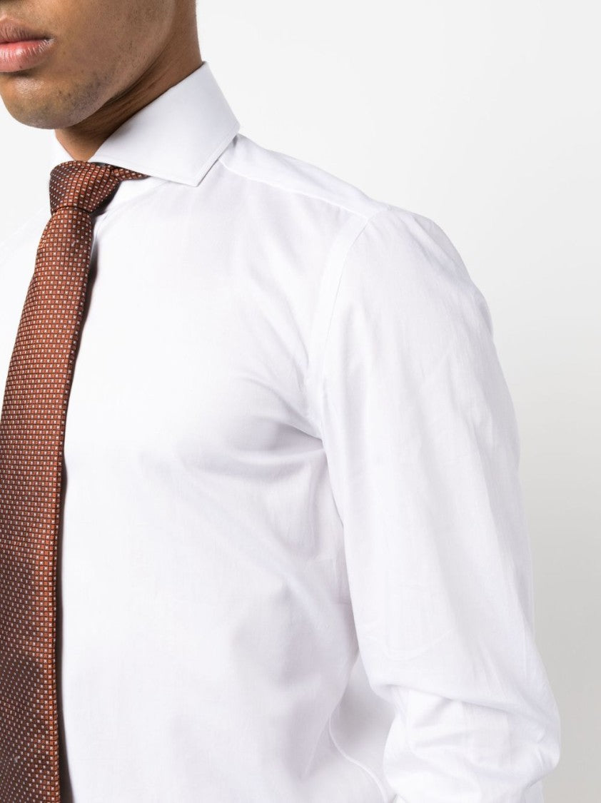 Borrelli Cotton Long-Sleeve Shirt
