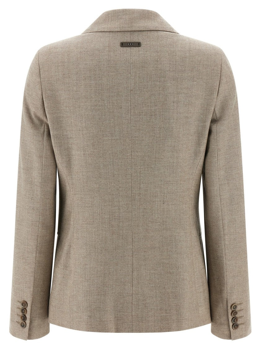 Peserico Double-Breasted Blazer