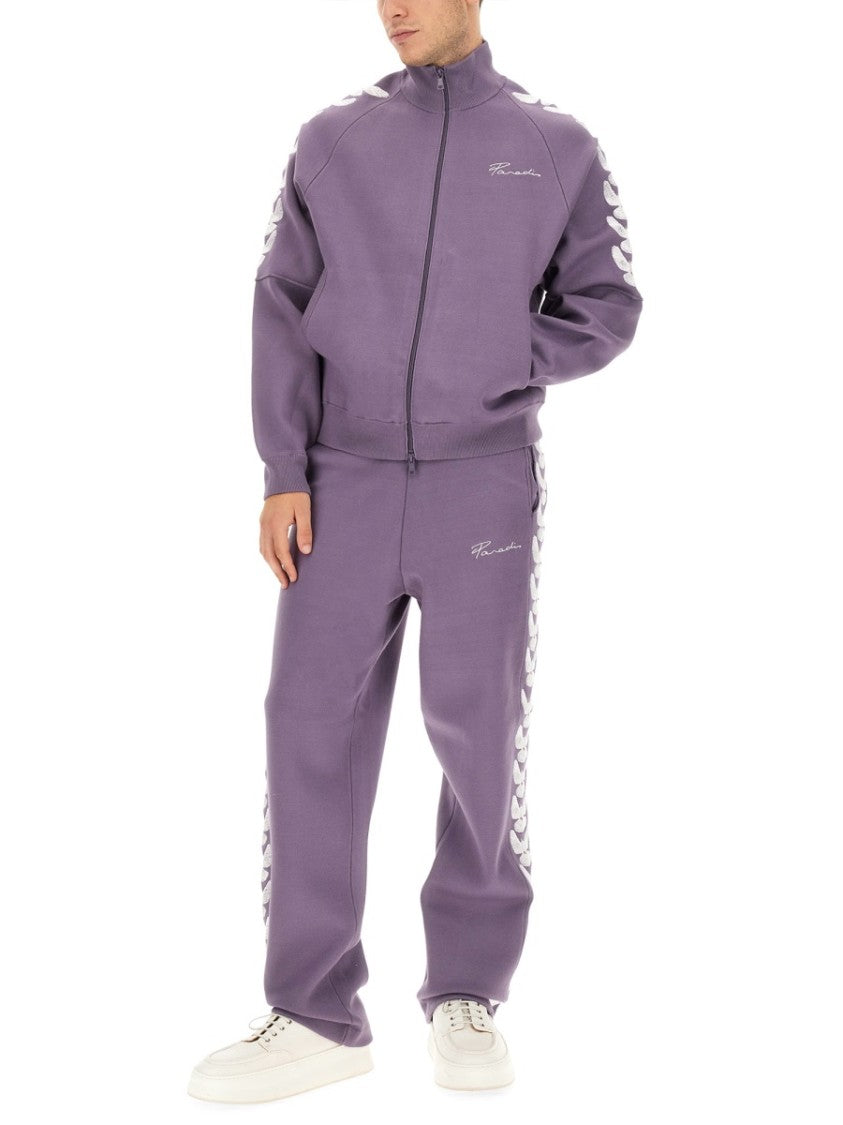 3.Paradis High Collar Full-Zip Sweatshirt