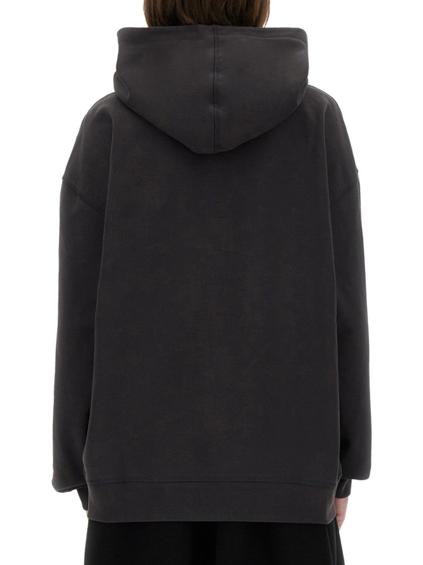 Ganni Relaxed Fit Organic Cotton Hoodie