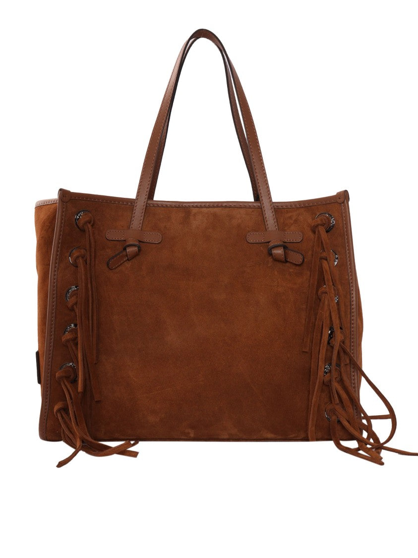 Gianni Chiarini Structured Handbag In Smooth Cow Leather