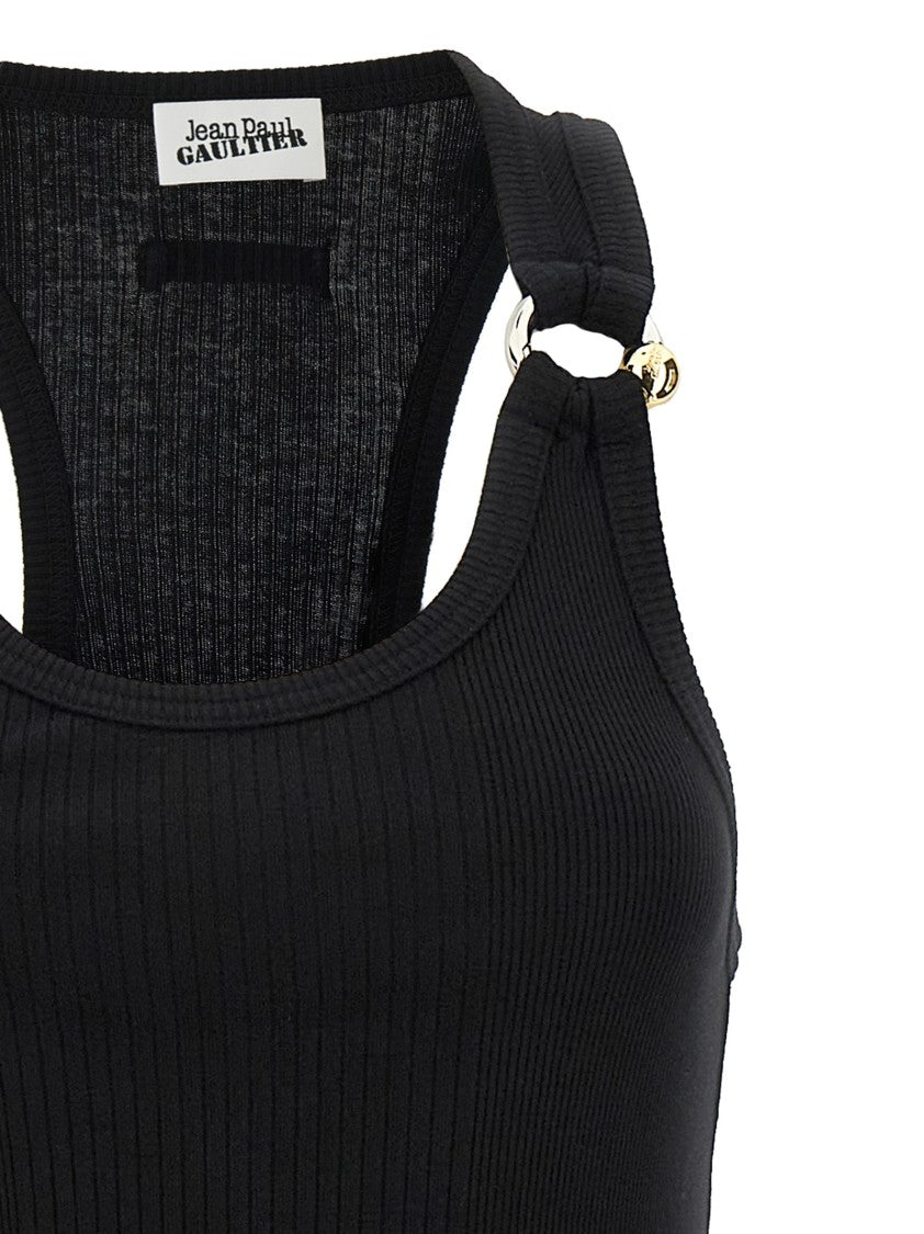 Jean Paul Gaultier Black Piercing' Dress