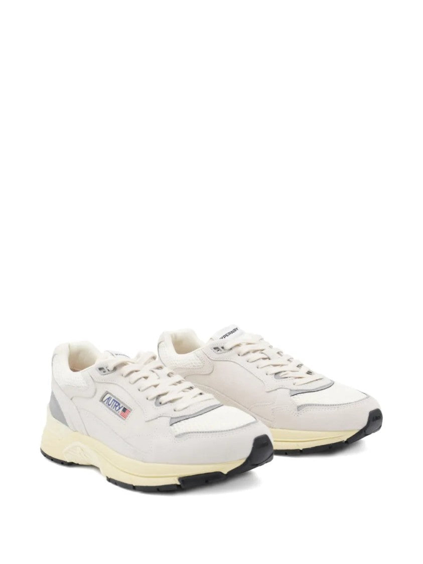 Autry Hyperway Sneakers With Mesh Paneling And Padded Collar