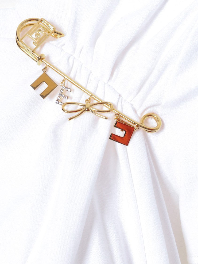 Elisabetta Franchi Classic Crew Neck T-Shirt