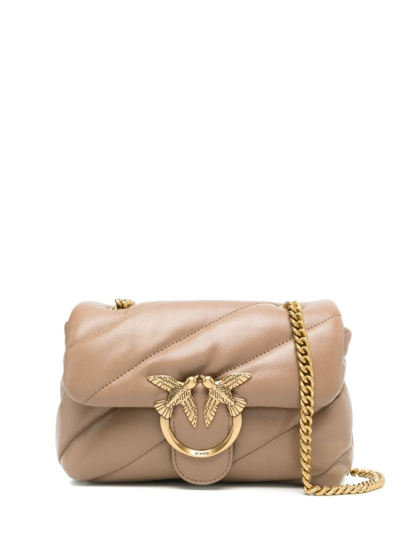 Pinko Crossbody Bag With Metal Logo