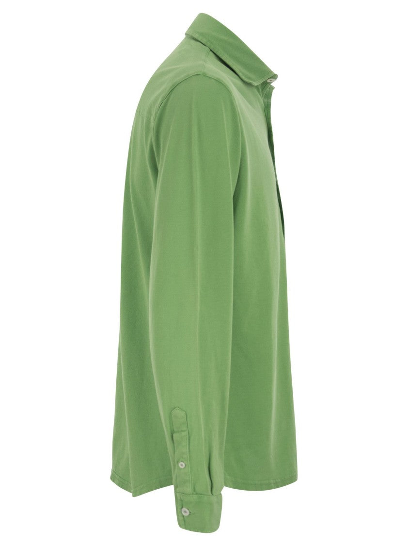 Fedeli Robert - Cotton Piqué Shirt