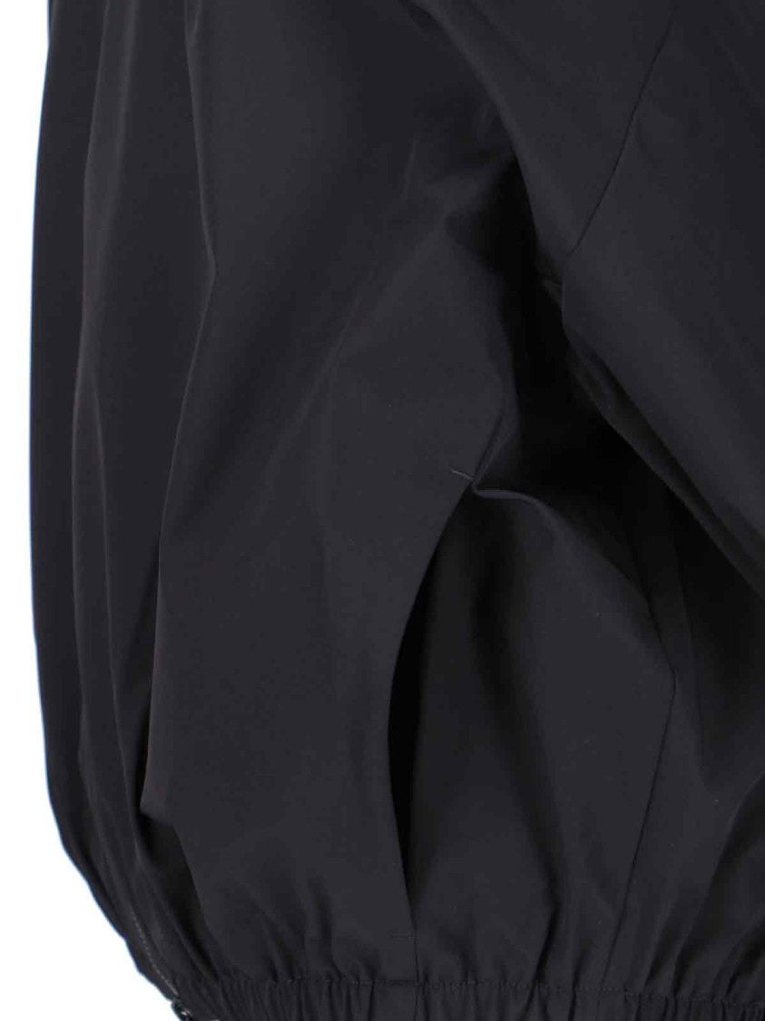 Fear Of God Minimalist Black Jacket With High Stand Collar