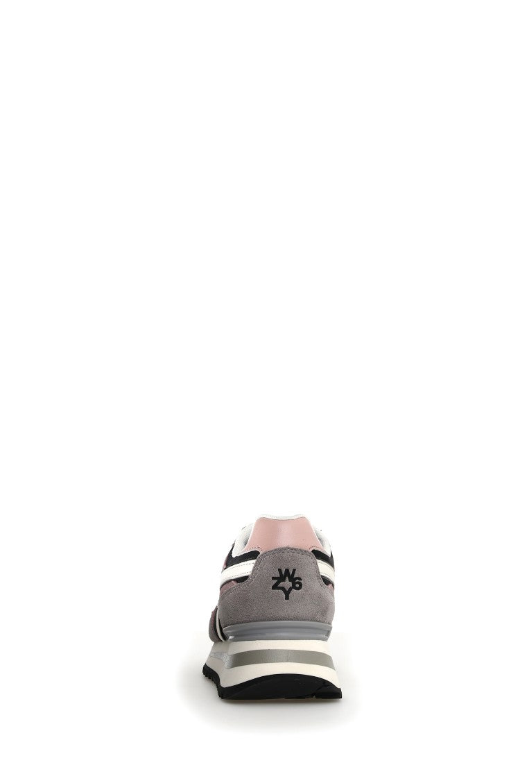 W6yz Animal Print Sneakers With Elevated Sole