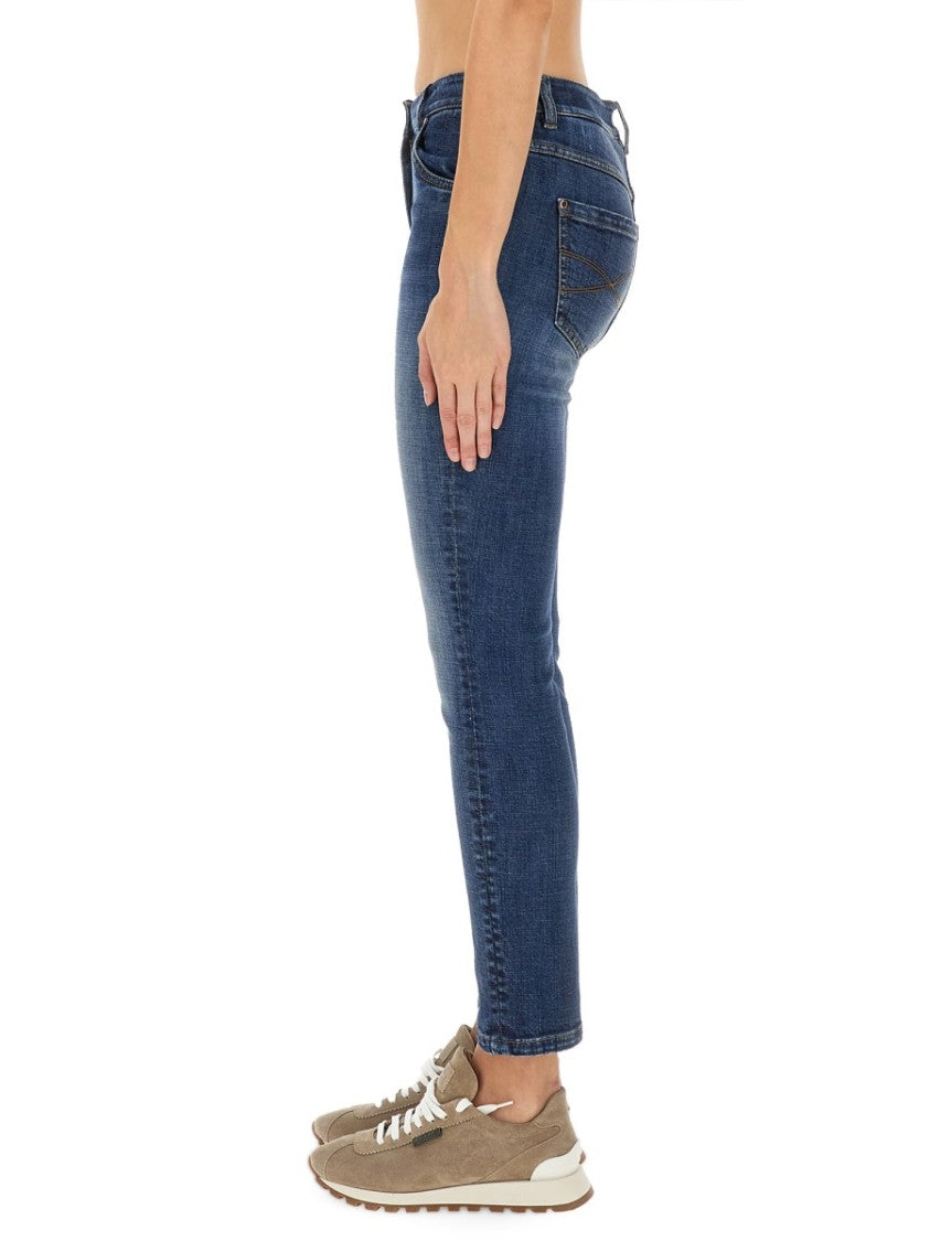 Brunello Cucinelli Slim Fit Denim Pants
