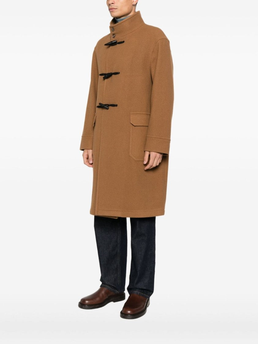Tagliatore Tailored Fit Men's Coat With Sharp Lapels And Structured Silhouette